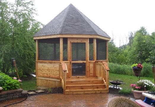 14' Gazebo With Landing Port Barrington IL