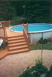 Cedar Pool Deck Algonquin