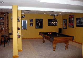 Finished Basement Basement Remodeling Carpentersville IL