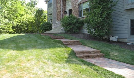 Paver Stone Front Walk St Charles IL