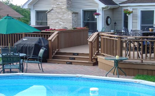 Trex Deck And Paver Patio Hoffman Estates IL