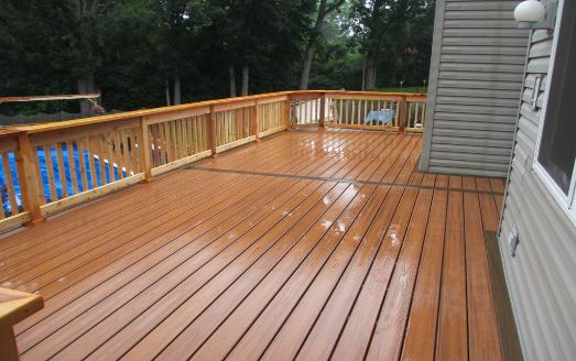 Trex Deck Cedar Railing