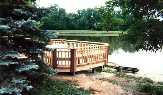 Deck on Pond 1
