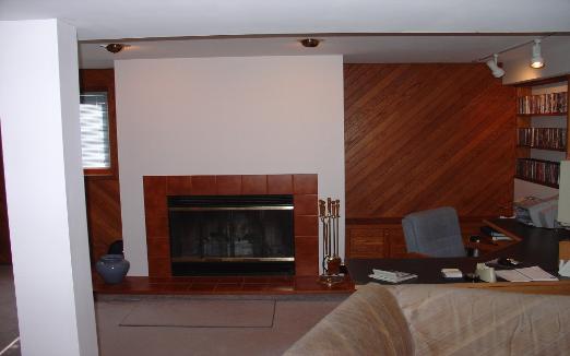 Basement fireplace Algonquin Illinois