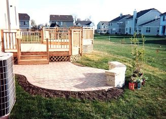 Deck and Patio Combo