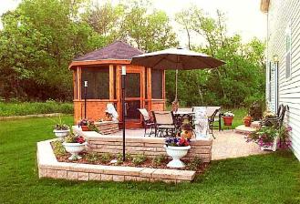 Gazebo and Paver Patio