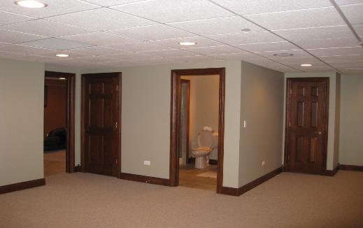 added basement bath