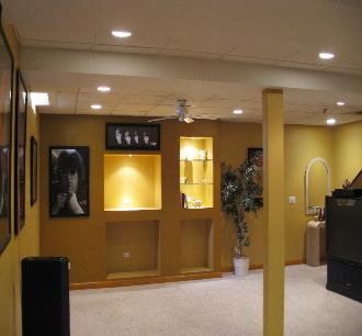 Lighted Wall Niche