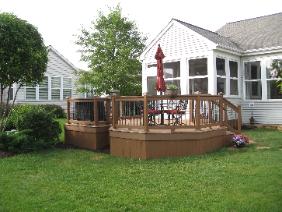 Trex Saddle Deck