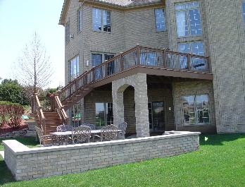 Trex saddle Deck Lake in the Hills IL