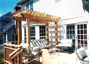 Custom Cedar Arbor