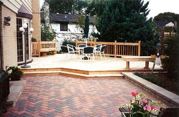 Deck and patio combo Arllington Hts